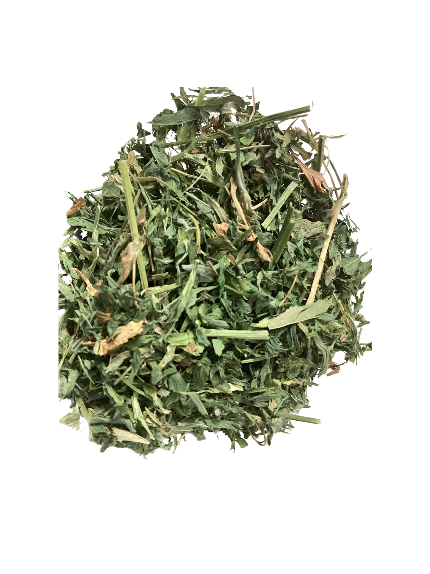 Dried Alfalfa leaves